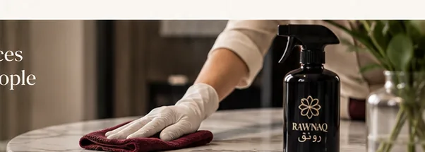 Professional cleaning of a premium surface